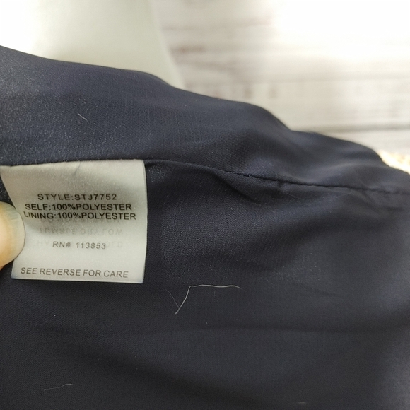 SUGAR + Lips Woven Ruffle Blazer Size XS - Picture 11 of 15